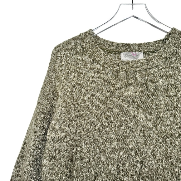 Urban Outfitters Ecoté Green Wool Blend Patch Pocket Women’s Sweater Sz M - Picture 3 of 12